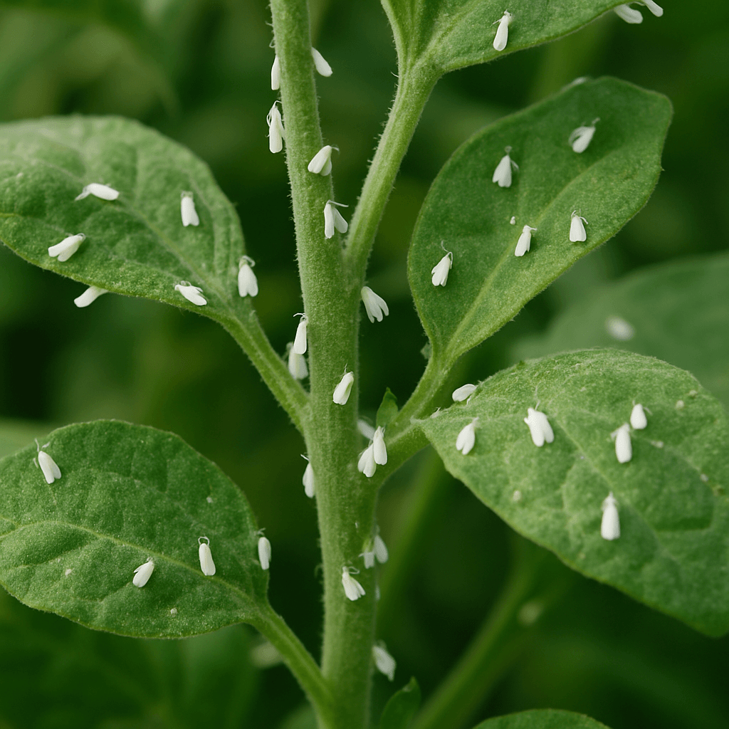 Rimedi Naturali per Parassiti del Giardino: Guida Completa 4 Mosca bianca, parassita delle piante